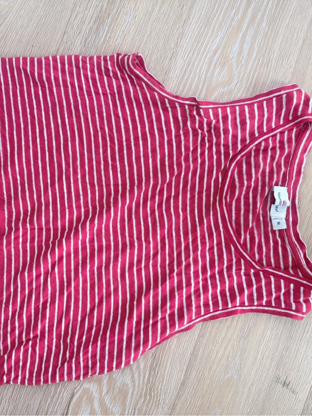 Vineyard Vines Red & White Striped Tank